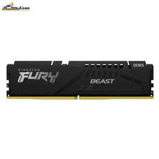 رم کینگستون مدل FURY Beast 16GB DDR5 5600MHz  ظرفیت 16 گیگابایت